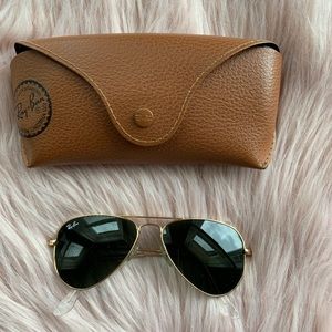 Rayban Gold Aviators